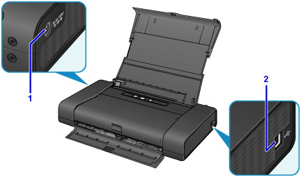 Canon : PIXMA Manuals : iP110 series : Side View